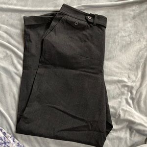 Lauren by Ralph Lauren size 10 wool blend cuffed wide leg trouser